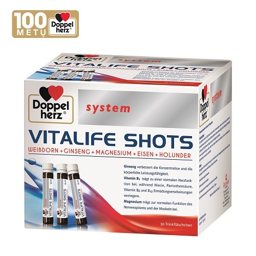 Doppelherz system Vitalife shots 25ml N30