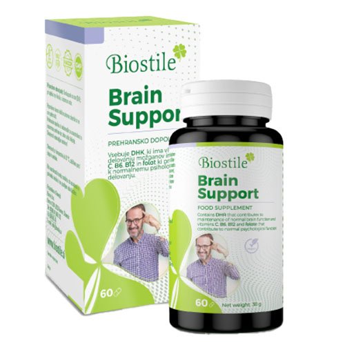 Biostile Brain Support kapsulės N60 | Mano Vaistinė