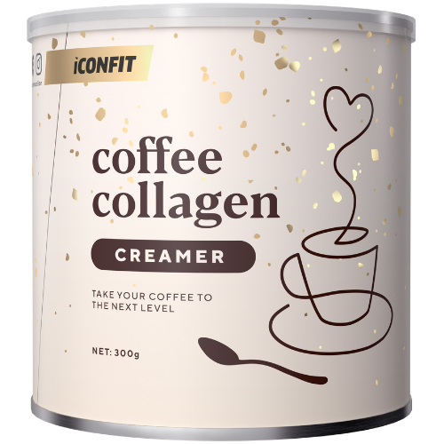 Kolagenas - kavos grietinėlė, vanilės skonio, ICONFIT, 300 g | Mano Vaistinė