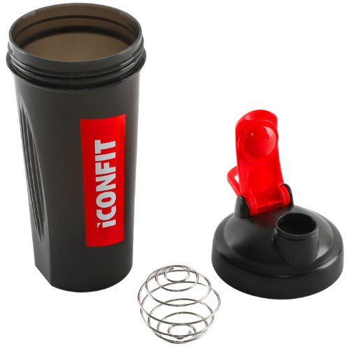 Plaktuvė ICONFIT 800ml - juoda | Mano Vaistinė