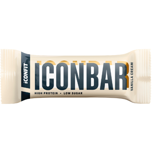 Proteino batonėlis vanilės kremo skonio ICONFIT ICONBAR, 45g | Mano Vaistinė Proteino batonėlis vanilės kremo skonio ICONFIT ICONBAR, 45g | Mano Vaistinė