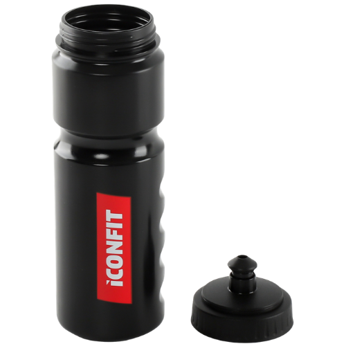 Dviratininko gertuvė ICONFIT 750ml - juoda | Mano Vaistinė