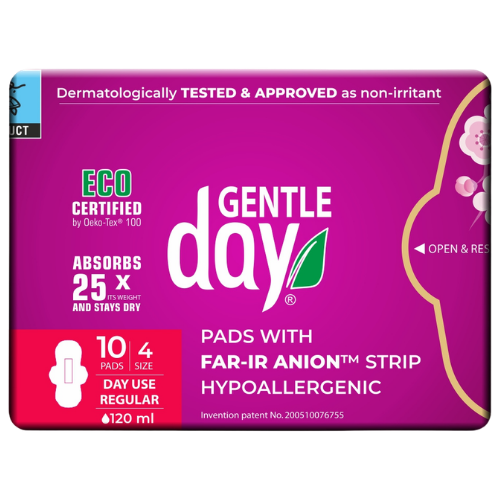 Itin gerai absorbuoja skystį ir paverčia jį žele Dieniniai higieniniai paketai GENTLE DAY FAR-IR ANION, 10 vnt. | Mano Vaistinė Itin gerai absorbuoja skystį ir paverčia jį žele Dieniniai higieniniai paketai GENTLE DAY FAR-IR ANION, 10 vnt. | Mano Vaistinė