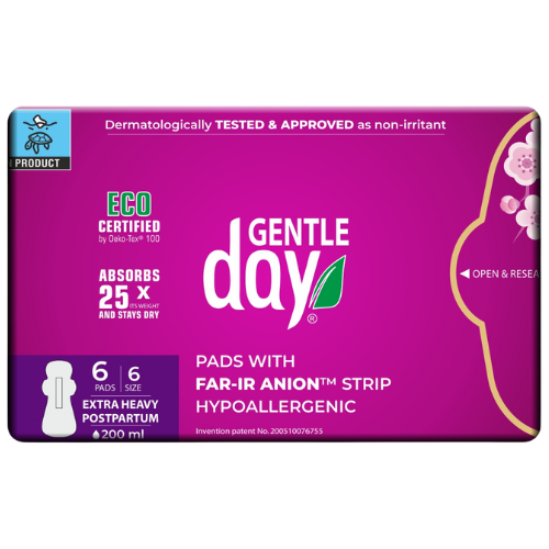 Paketai po gimdymo ir esant gausiam kraujavimui Paketai po gimdymo GENTLE DAY EXTRA HEAVY OVERNIGHT MATERNITY, 6 vnt. | Mano Vaistinė Paketai po gimdymo ir esant gausiam kraujavimui Paketai po gimdymo GENTLE DAY EXTRA HEAVY OVERNIGHT MATERNITY, 6 vnt. | Mano Vaistinė