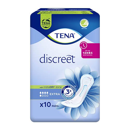 TENA Discreet Extra paketai, 10 vnt. | Mano Vaistinė