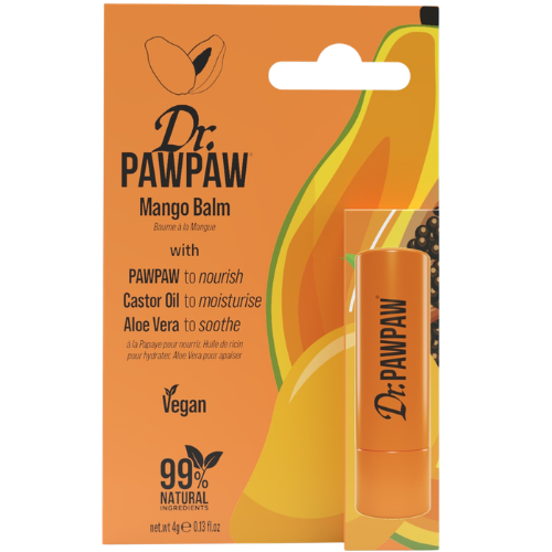 Drėkina ir maitina Lūpų pieštukas DR. PAWPAW MANGO, 4 g | Mano Vaistinė