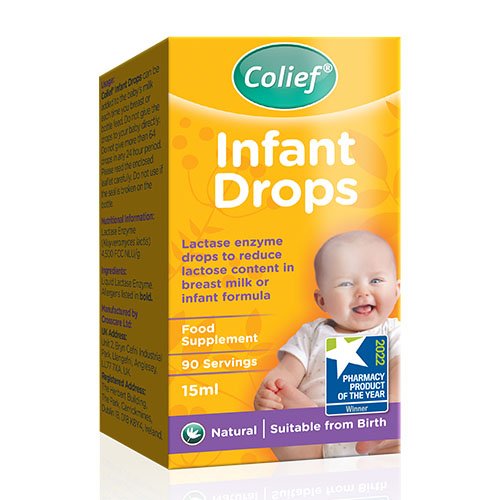 Colief Infant Drops laktazės lašai, 15ml | Mano Vaistinė