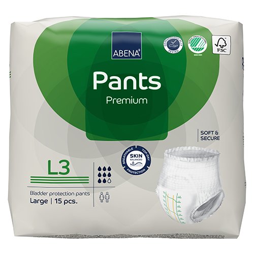 ABENA Pants L3 Premium, sauskelnės-kelnaitės, N15 | Mano Vaistinė