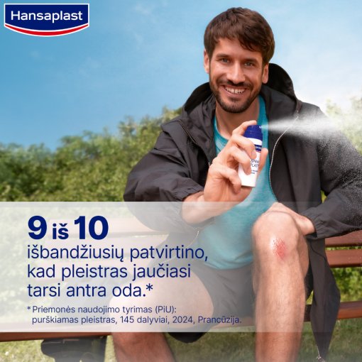 Purškiamas pleistras HANSAPLAST SECOND SKIN PROTECTION, 40 ml | Mano Vaistinė Purškiamas pleistras HANSAPLAST SECOND SKIN PROTECTION, 40 ml | Mano Vaistinė