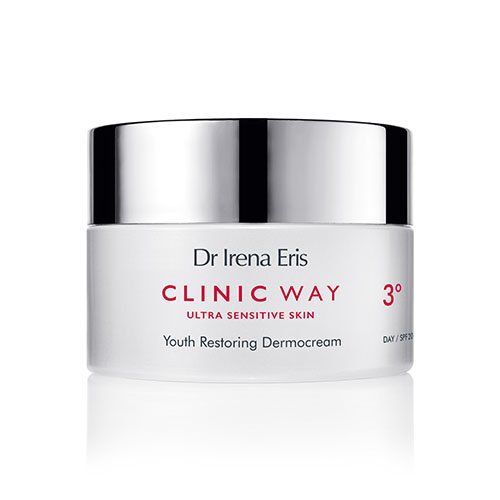 CLINIC WAY Nr.3 dieninis jauninantis kremas SPF20 su fito-hormonais 50ml | Mano Vaistinė