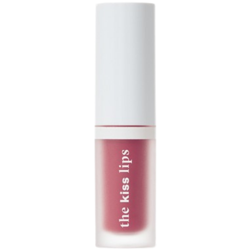 Kreminė, nelipni tekstūra Skysti lūpų dažai PAESE THE KISS LIPS LOVELY PINK 03, 3,4 g | Mano Vaistinė