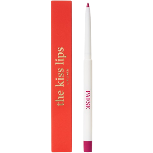 Sodri spalva, švelni tekstūra ir komfortas visai dienai Lūpų pieštukas PAESE THE KISS LIPS RASPBERRY RED 05, 0,3 g | Mano Vaistinė