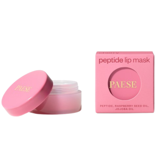 Lūpų kaukė drėkina, maitina ir apsaugo nuo išorinių veiksnių Lūpų kaukė PAESE PEPTIDE LIP MASK CHERRY, 10 g | Mano Vaistinė
