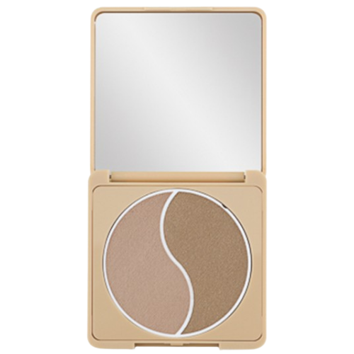 Dviejų atspalvių paletės gali būti naudojamos subtiliam veido formavimui Dviejų spalvų bronzantas PAESE SELFGLOW BRONZER ULTRA, 6,50 g | Mano Vaistinė