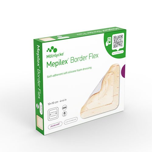 Mepilex Border Flex 10x10cm N5 | Mano Vaistinė