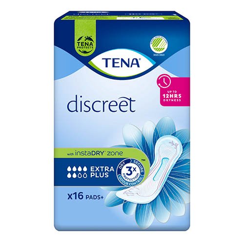 TENA Discreet Extra Plus paketai, 16 vnt. | Mano Vaistinė