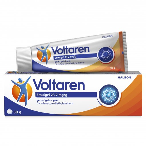 Gelis VOLTAREN EMULGEL 23,2mg/g, 50 g | Mano Vaistinė