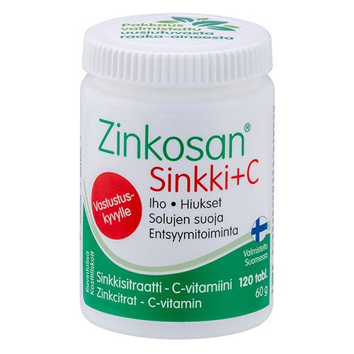 Maisto papildas Zinkosan tabletės N120 | Mano Vaistinė