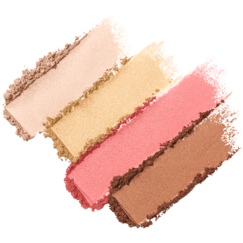 Gali būti naudojami kaip bronzantas, šviesintojas, skaistalai ir akių šešėliai 4 spalvų bronzanto papildymas JANE IREDALE FIRST LIGHT 9,9 g. | Mano Vaistinė