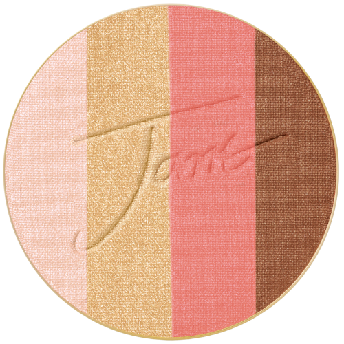 Gali būti naudojami kaip bronzantas, šviesintojas, skaistalai ir akių šešėliai 4 spalvų bronzanto papildymas JANE IREDALE FIRST LIGHT 9,9 g. | Mano Vaistinė