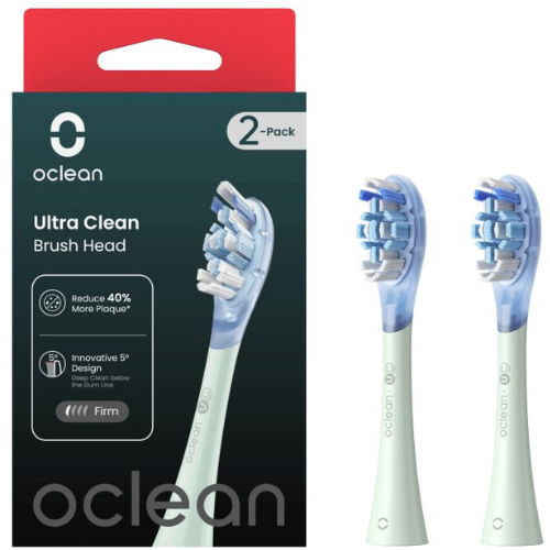 Pakaitinės galvutės šepetėliui OCLEAN X ULTRA CLEAN BRUSH HEAD, 2 vnt. | Mano Vaistinė