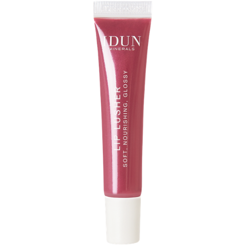 Drėkina lūpas ir apgaubia jas maitinančiu blizgesiu Lūpų blizgis, IDUN MINERALS LIP LUSHER, JASMINA Nr. 6037, 8 ml | Mano Vaistinė