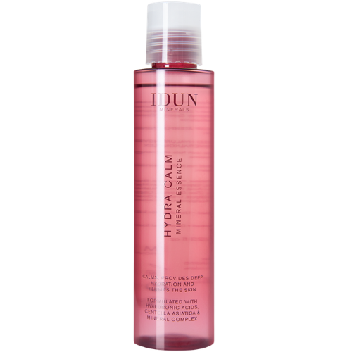 Užtikrina gilų ir ilgalaikį drėkinimą Drėkinamoji mineralinė veido esencija, IDUN MINERALS HYDRA CALM, 125 ml | Mano Vaistinė