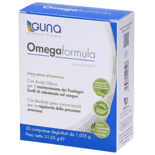 Širdies ir kraujagyslių sistemos palaikymui Žuvų taukai Guna Omega Formula, 30 tabl. | Mano Vaistinė Širdies ir kraujagyslių sistemos palaikymui Žuvų taukai Guna Omega Formula, 30 tabl. | Mano Vaistinė