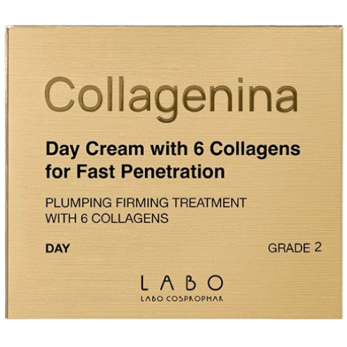 Padaro odą glotnesnės išvaizdos, suteikia veidui gaivaus, elastingo švytėjimo Dieninis kremas su 6 kolagenais COLLAGENINA 2 lygis, 50 ml | Mano Vaistinė Padaro odą glotnesnės išvaizdos, suteikia veidui gaivaus, elastingo švytėjimo Dieninis kremas su 6 kolagenais COLLAGENINA 2 lygis, 50 ml | Mano Vaistinė