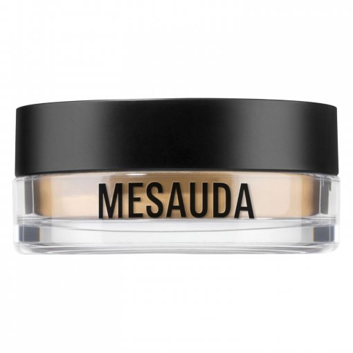 Prailigina makiažo išsilaikymą Makiažą fiksuojanti pudra MESAUDA MILANO CELESTIAL VEIL, Translucent Light, 12 g | Mano Vaistinė
