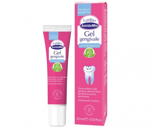Ramina paburkusias dantenas Gelis dygstantiems dantukams AMIDOMIO, 15 ml | Mano Vaistinė