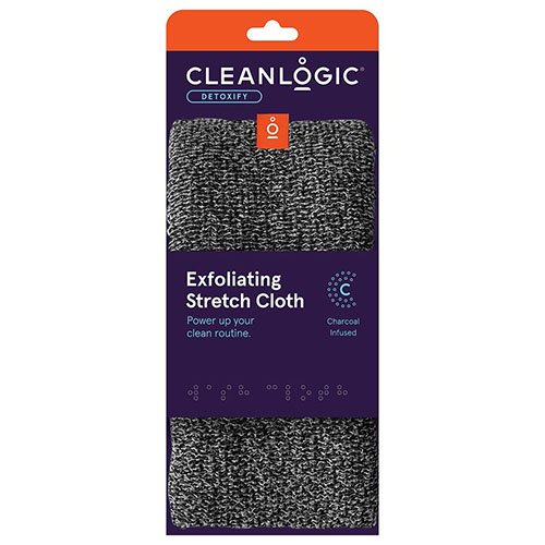 Cleanlogic Detoxify Exfoliating ištempiama kūno plaušinė | Mano Vaistinė