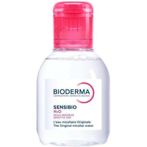 Valomasis, micelinis vanduo Valomasis (micelinis) vanduo jautriai odai BIODERMA SENSIBIO H2O, 100 ml | Mano Vaistinė