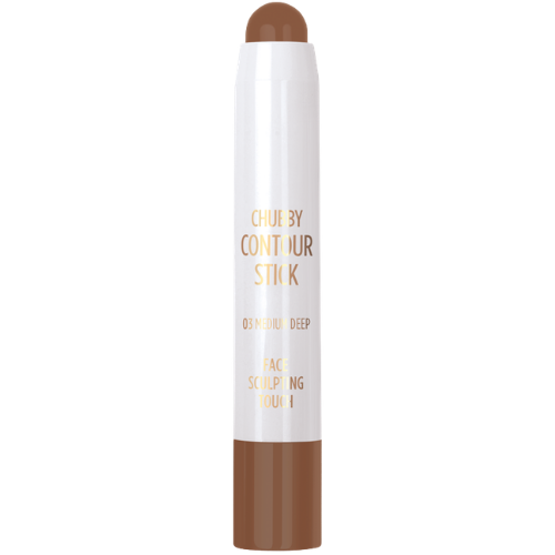 Kontūravimo pieštukas GOLDEN ROSE CHUBY CONTOUR STICK (Nr.03 Medium Deep), 3.8g | Mano Vaistinė Kontūravimo pieštukas GOLDEN ROSE CHUBY CONTOUR STICK (Nr.03 Medium Deep), 3.8g | Mano Vaistinė