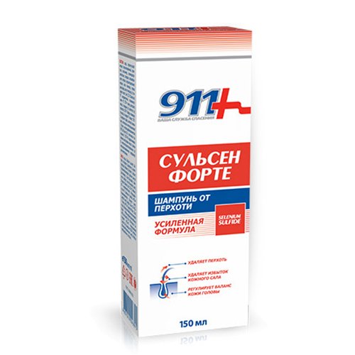 911 Pasta Sulsen Forte nuo pleiskanų, 85 ml 911 Pasta Sulsen Forte nuo pleiskanų, 85 ml