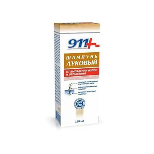 911 Šampūnas Svogūninis nuo plaukų slinkimo 150ml 911 Šampūnas Svogūninis nuo plaukų slinkimo 150ml