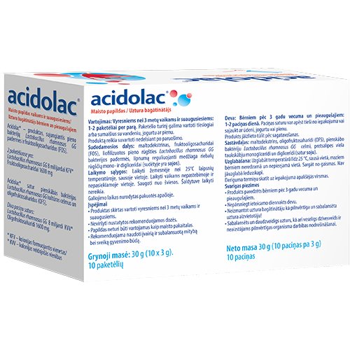 acidolac milteliai 3g 10 paketeliu 1