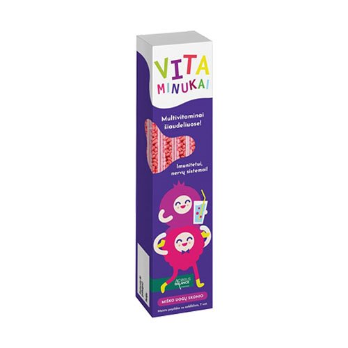 Acorus Balance VITAMINUKAI Multivitaminai, miško uogų skonio 5,2g N7 | Mano Vaistinė