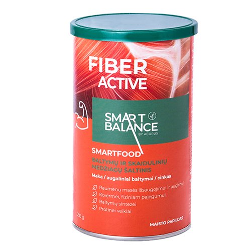 ACORUS SMART BALANCE Fiber Active milteliai 210 g ACORUS SMART BALANCE Fiber Active milteliai 210 g