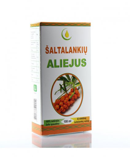 Šaltalankių aliejus 100% 100ml N1 | Mano Vaistinė