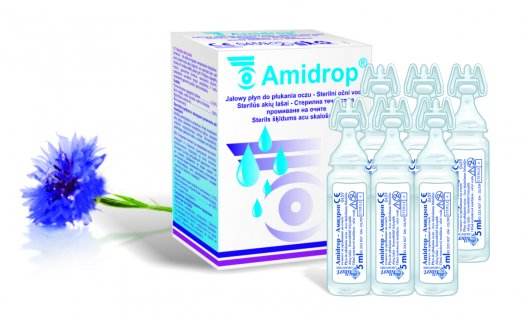 Akių lašai Amidrop akių lašai, 5 ml, N6 | Mano Vaistinė