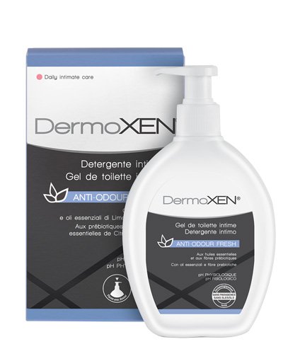 Intymios higienos prausiklis DermoXen Anti-odour fresh intymios higienos prausiklis moterims, 200 ml | Mano Vaistinė