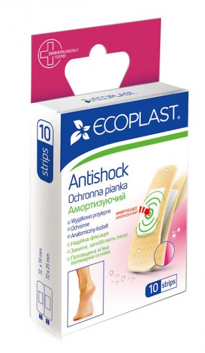 Pleistrai Nordeplast EcoPlast "Antišokas" amortizuojantis N10 | Mano Vaistinė