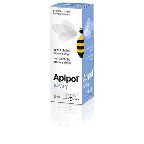 Apipol Baby propolio lašai 20ml | Mano Vaistinė