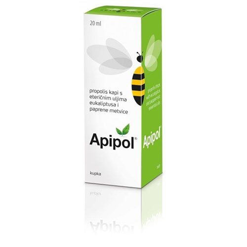 Apipol lašai inhaliacijoms 20ml | Mano Vaistinė