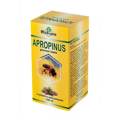 Apropinus geriamasis tirpalas 100ml | Mano Vaistinė