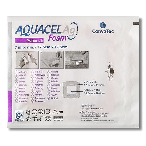 Aquacel AG Foam 17,5x17,5 N10 (420628) | Mano Vaistinė