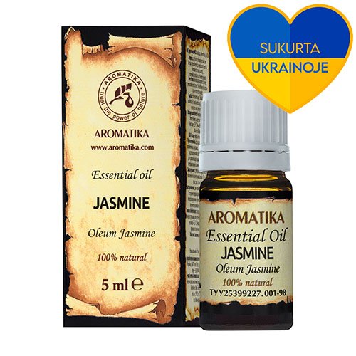 AROMATIKA Jazmino eterinis aliejus 5 ml | Mano Vaistinė