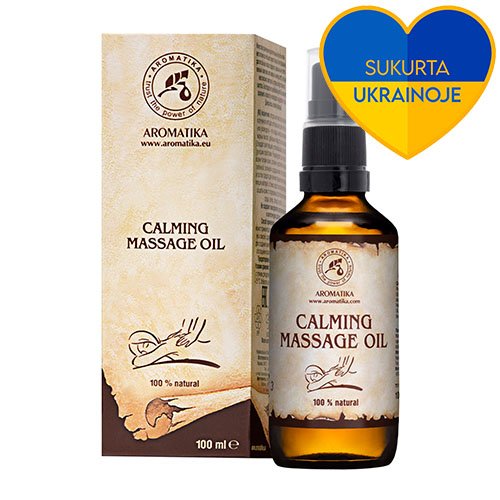 AROMATIKA Masažinis kūno aliejus raminamasis 100ml N1 | Mano Vaistinė