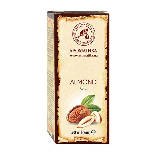 Aliejus kūnui AROMATIKA  natūralus migdolų aliejus, 50 ml | Mano Vaistinė